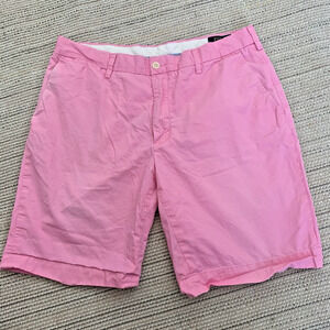 POLO Ralph Lauren Shorts Mens 33 Classic Fit Bright Pink PIMA Cotton Blend Golf